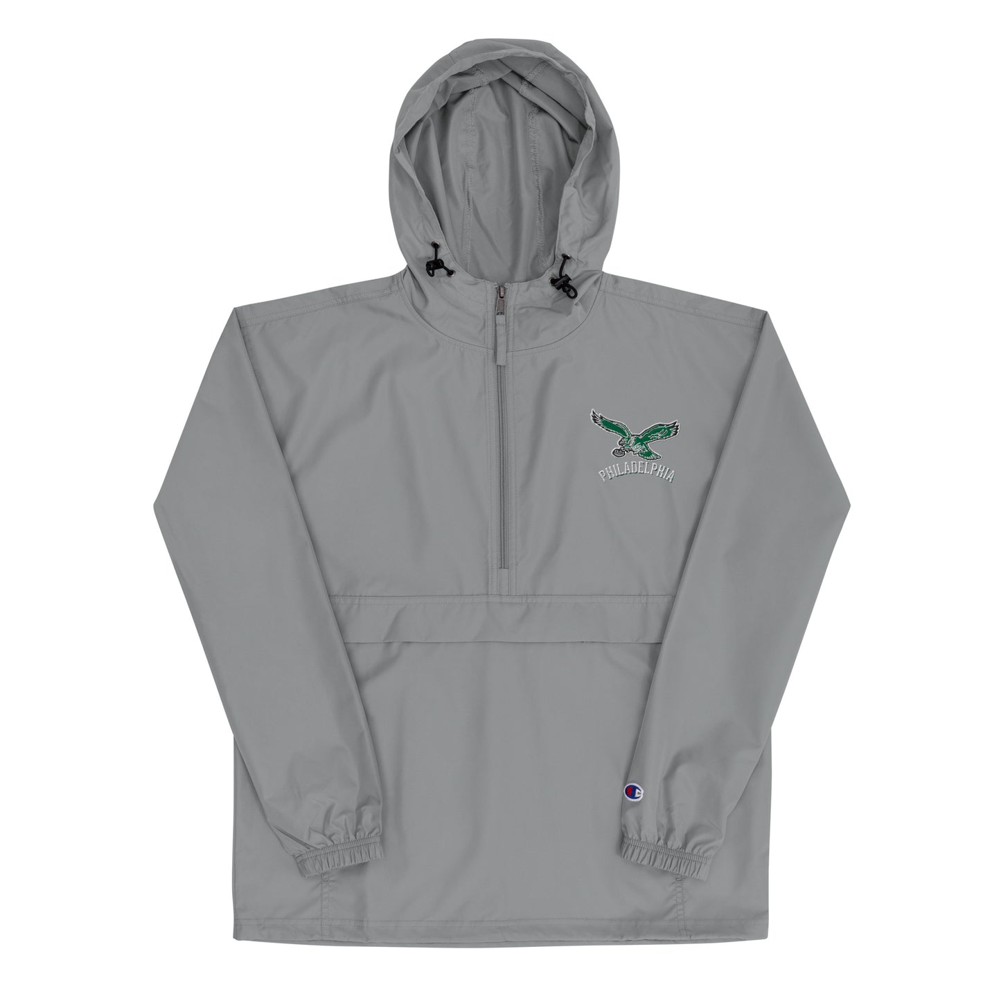 Bird Gang Pull-over Embroidered Champion Packable Jacket