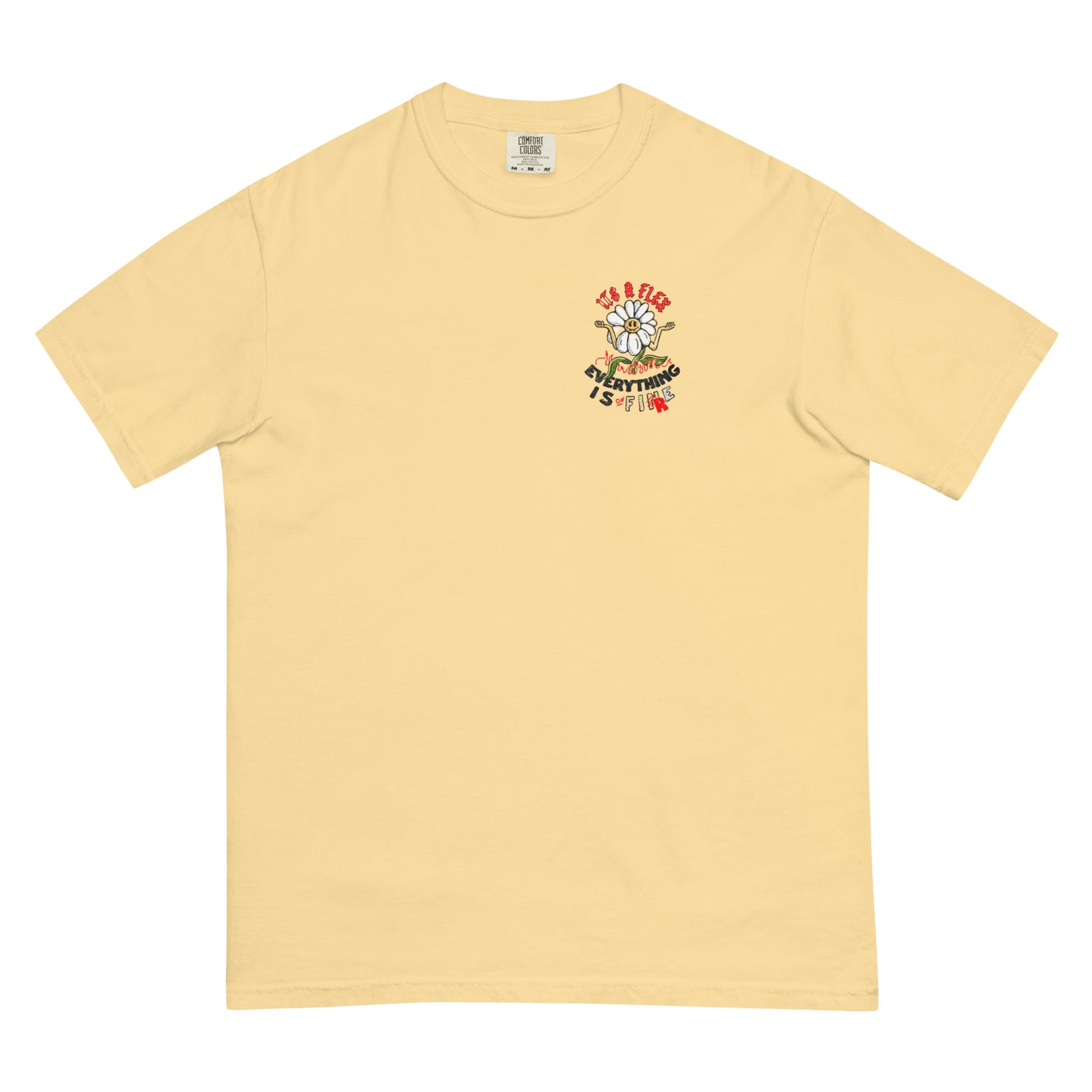 IAF Everything is Fine Men’s heavyweight t-shirt