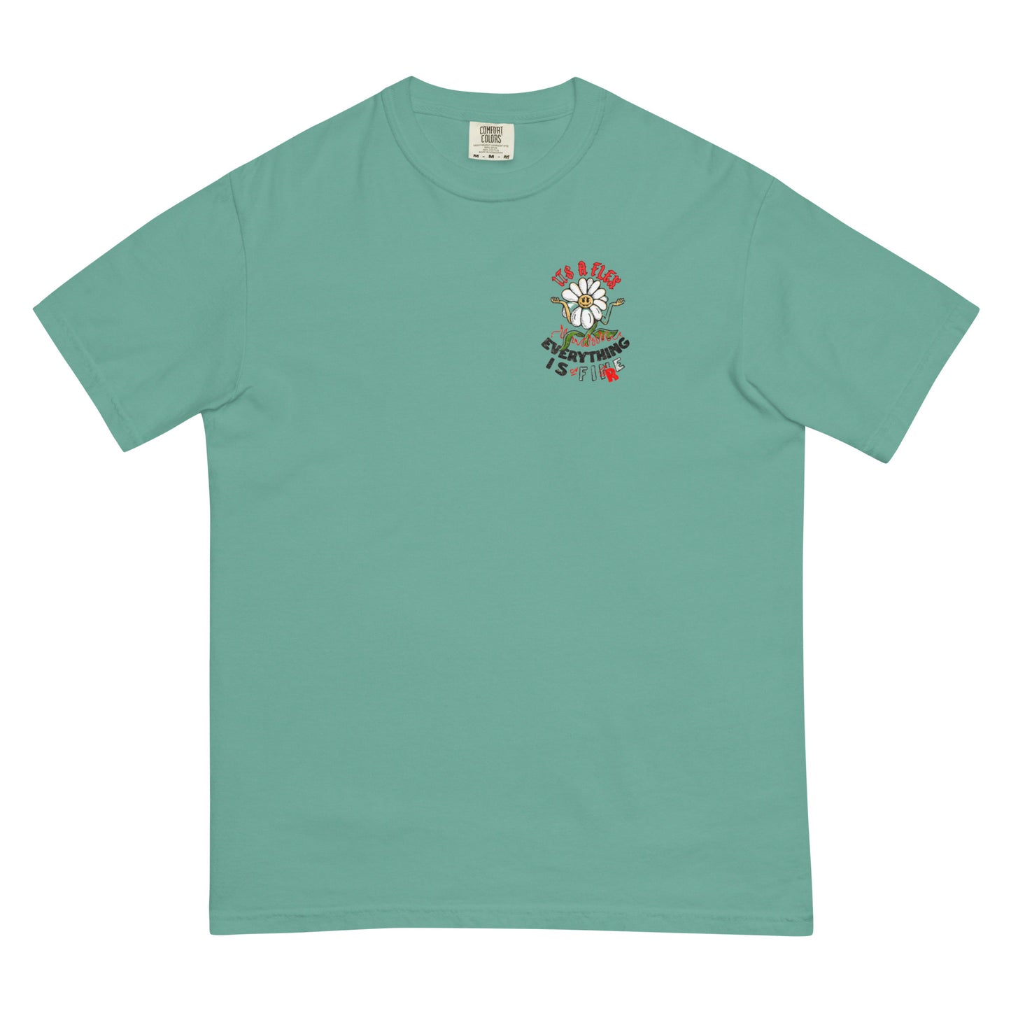 IAF Everything is Fine Men’s heavyweight t-shirt
