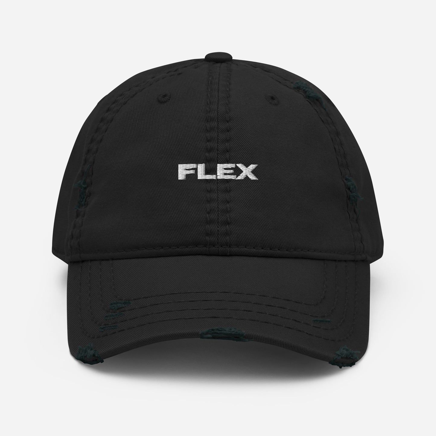 Flex Distressed Dad Hat