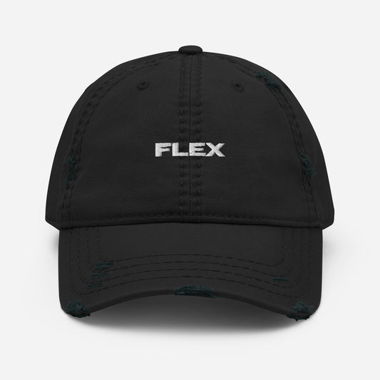 Flex Distressed Dad Hat