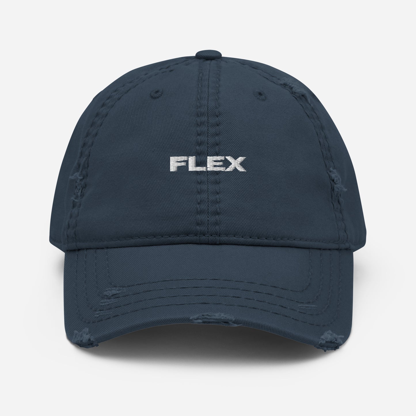 Flex Distressed Dad Hat