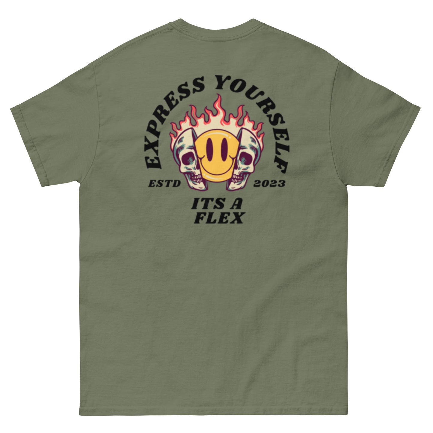 IAF Happy Medium Skulls Men's classic tee