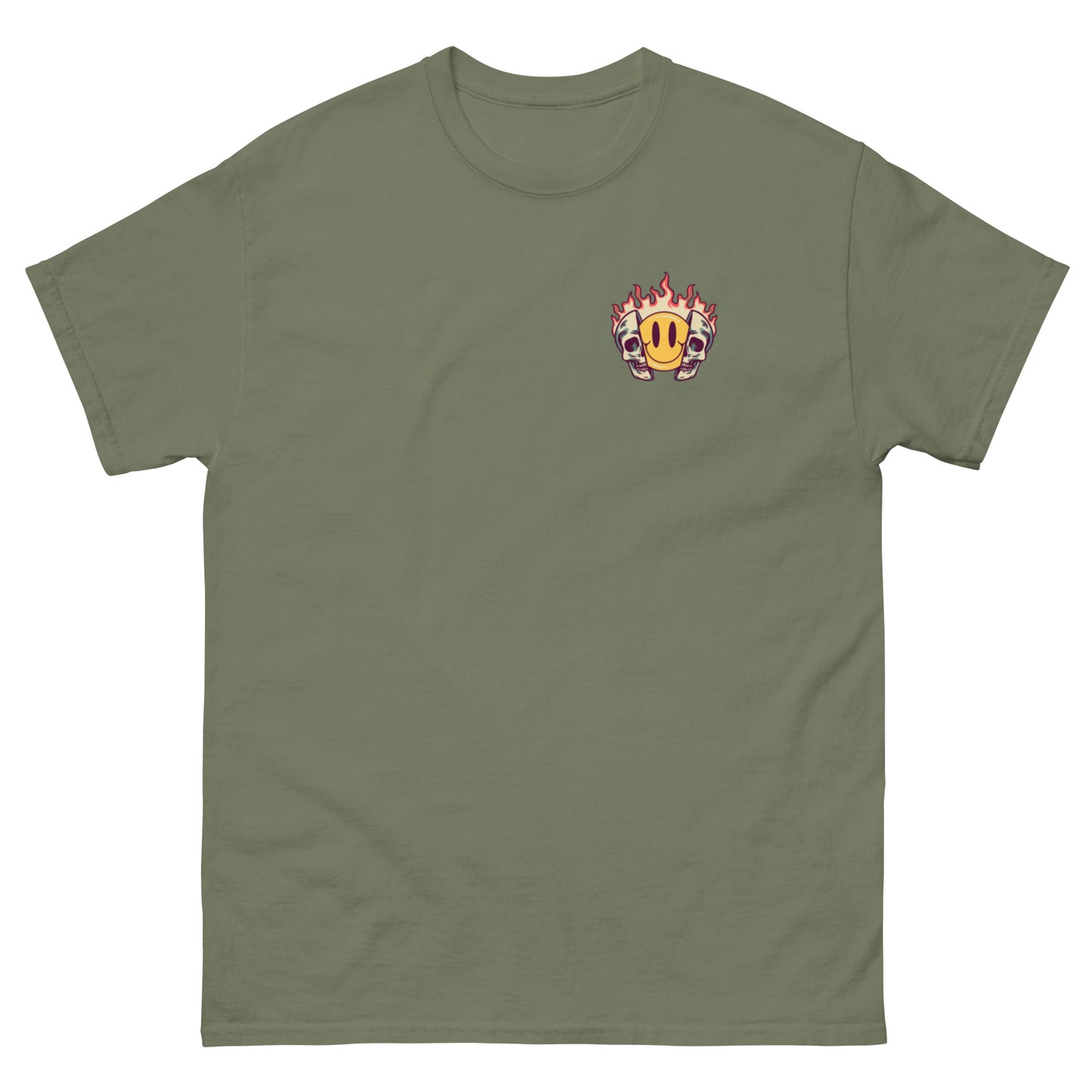 IAF Happy Medium Skulls Men's classic tee