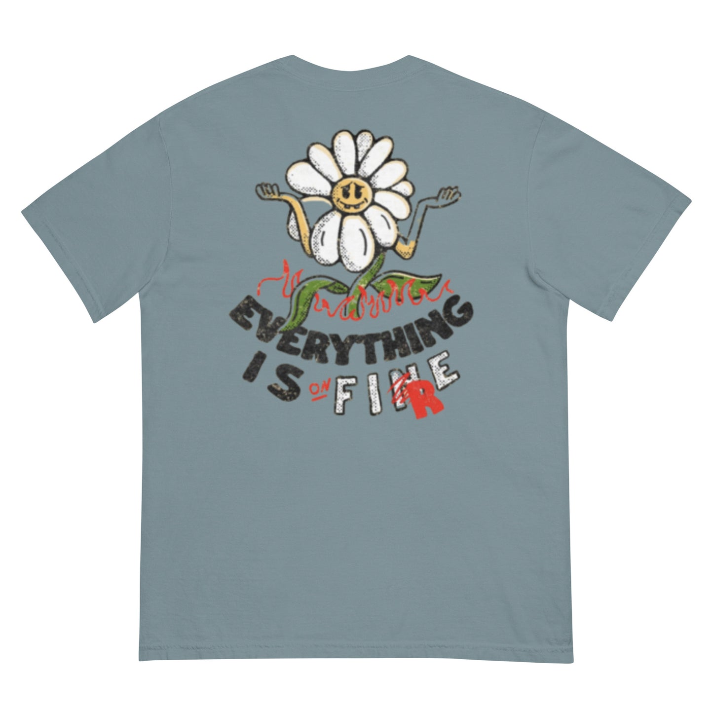 IAF Everything is Fine Men’s heavyweight t-shirt