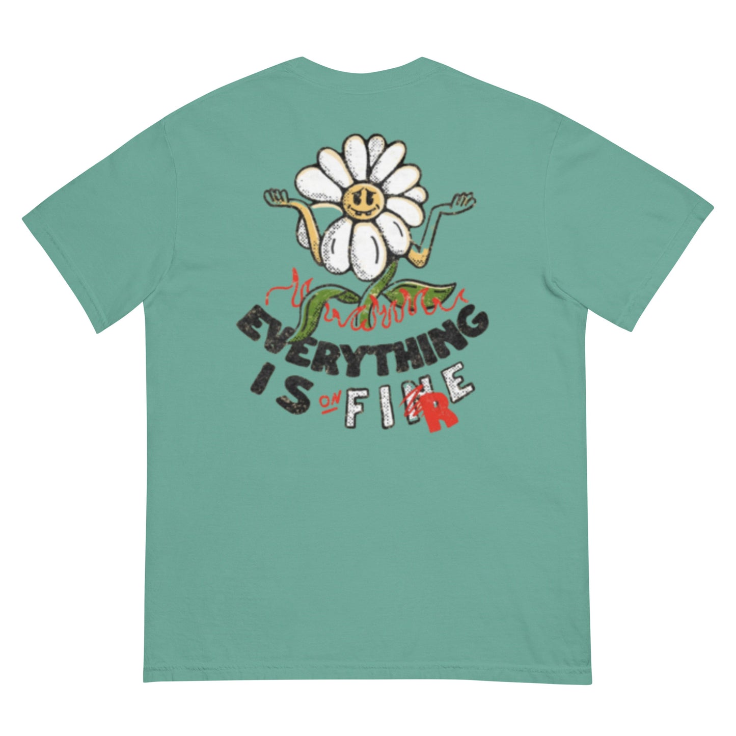 IAF Everything is Fine Men’s heavyweight t-shirt