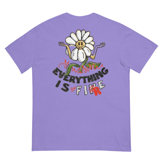 IAF Everything is Fine Men’s heavyweight t-shirt
