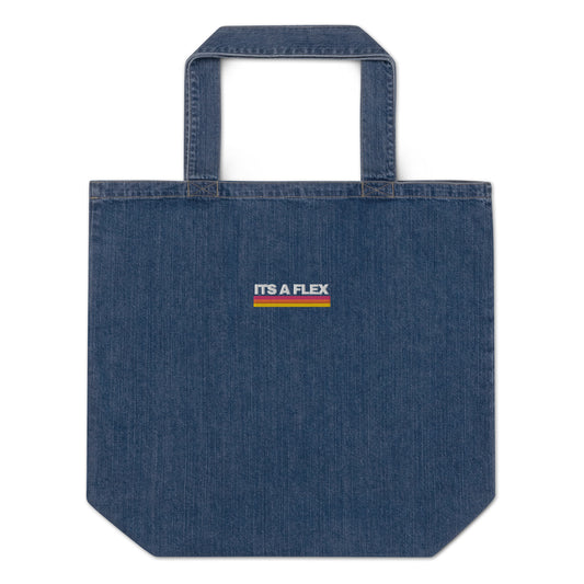 IAF Organic denim tote bag