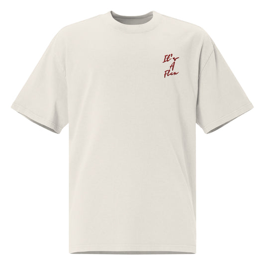 IAF Oversized embroidered faded t-shirt