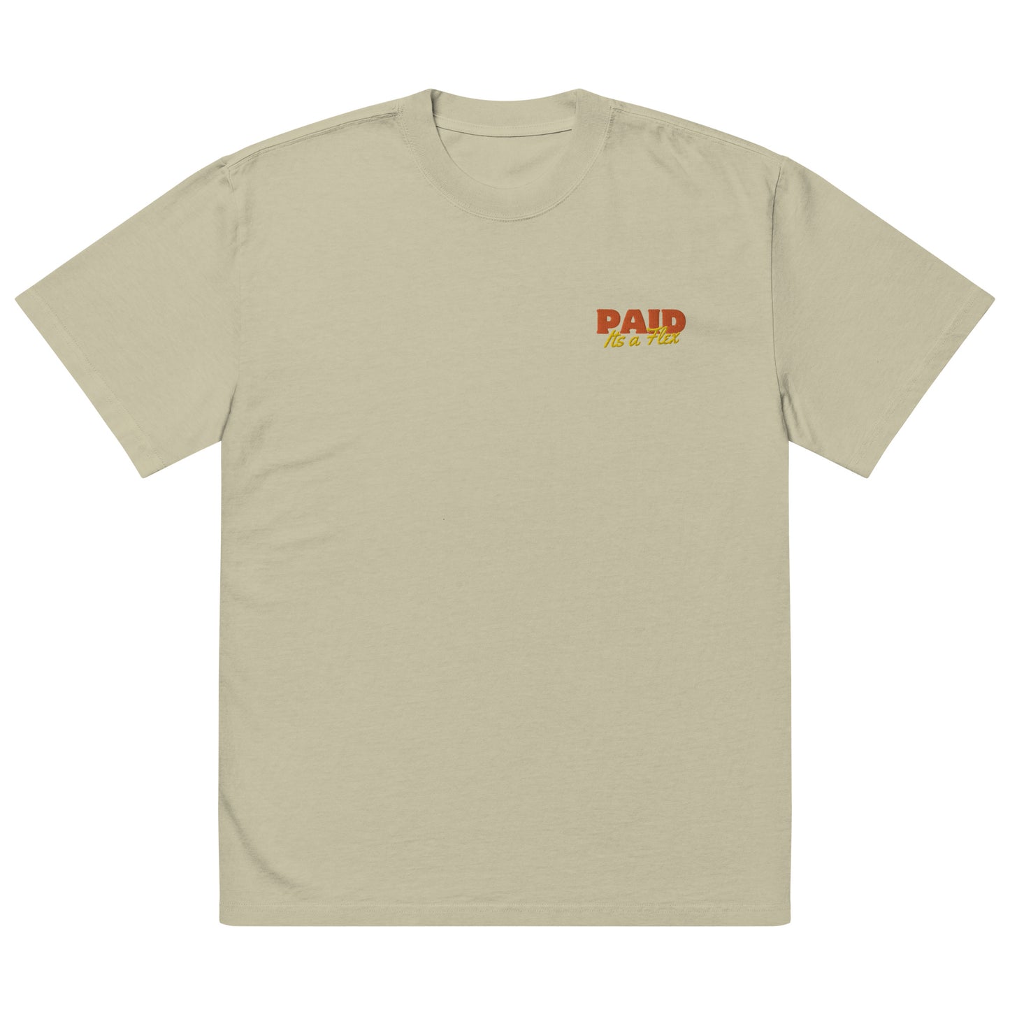 IAF PAID Oversized faded t-shirt
