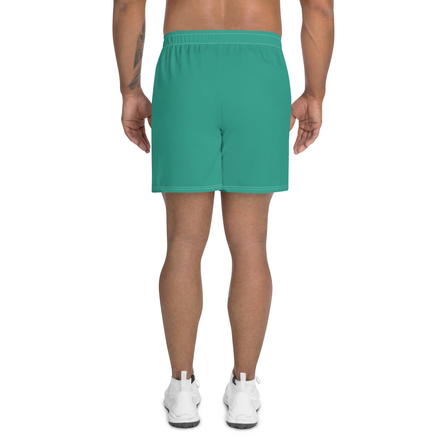 IAF Blue/Green Men's Athletic Shorts