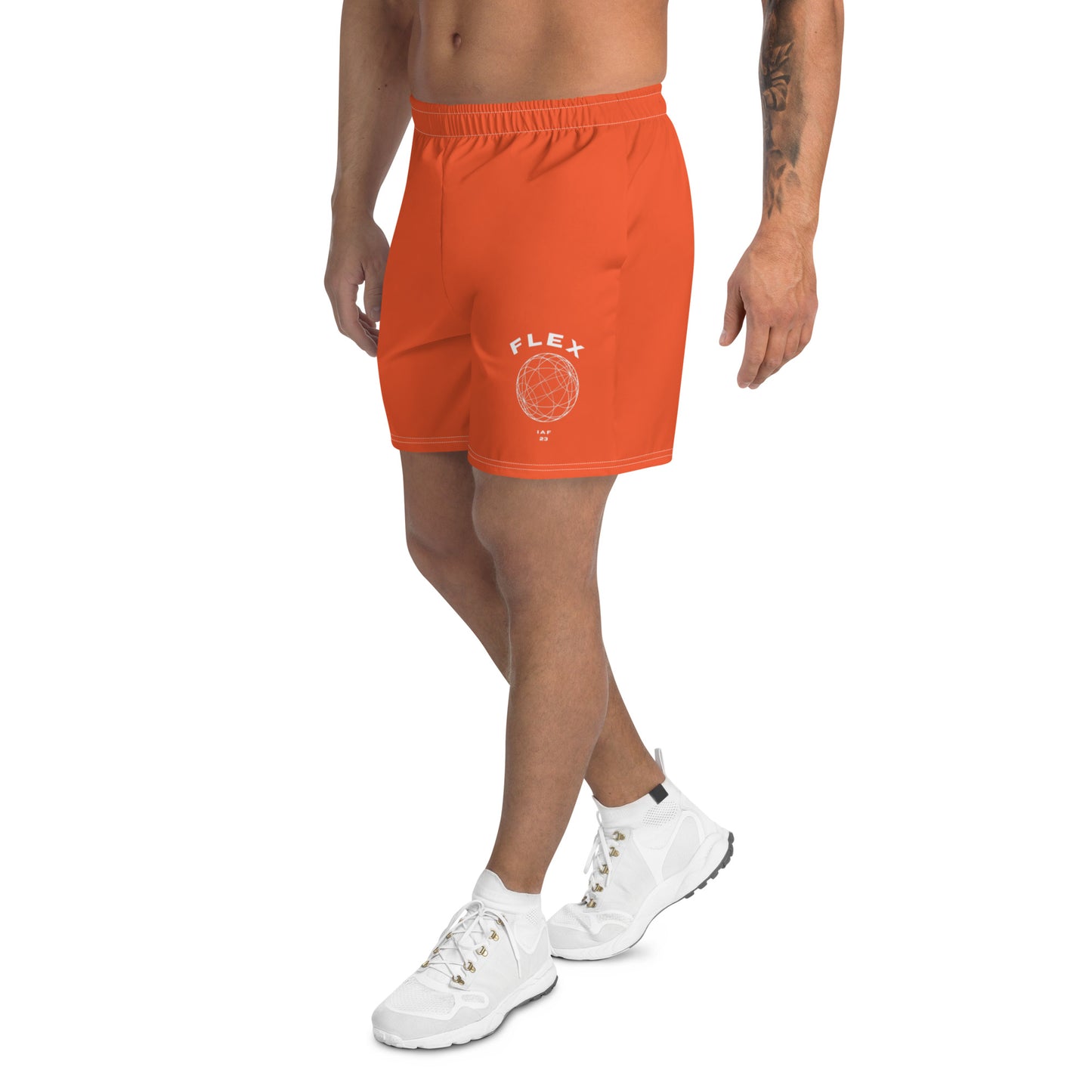 IAF Orange Men's Athletic Shorts