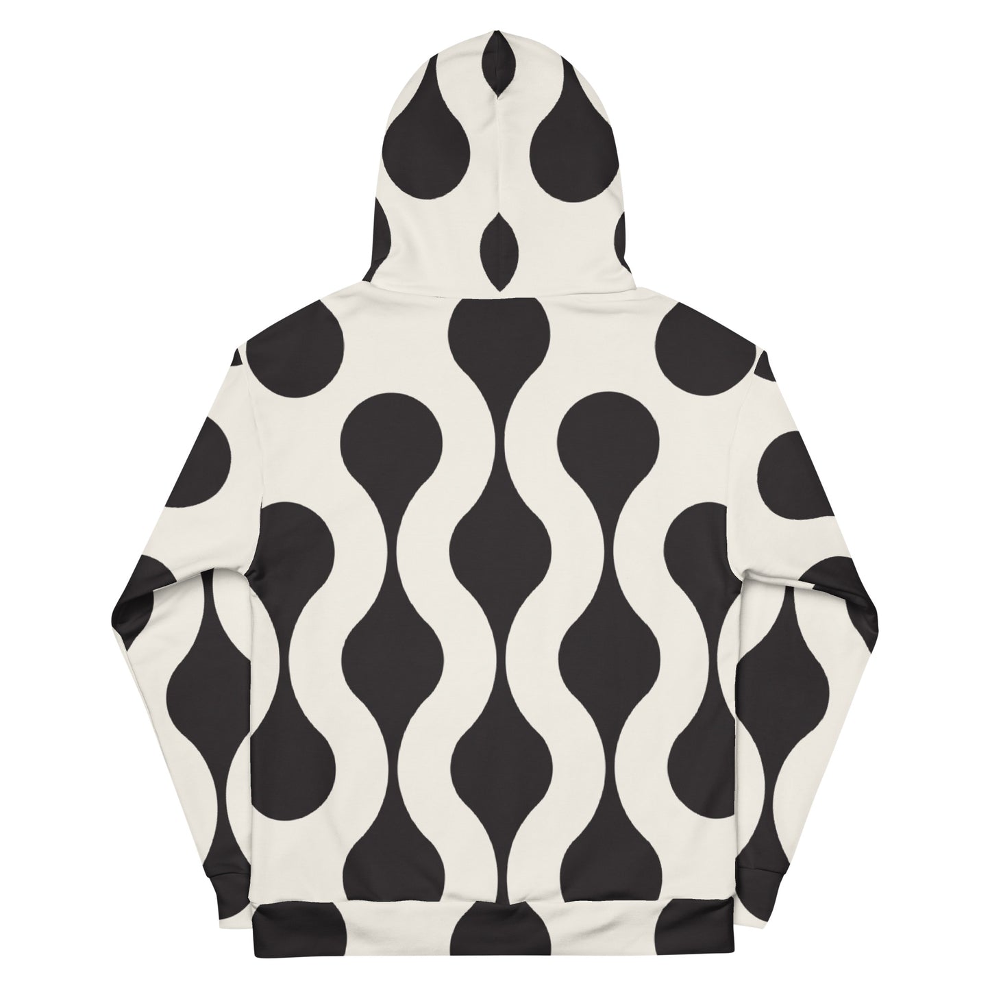 IAF Black N White Unisex Hoodie